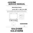 ALPINE IVA-D100RB Service Manual