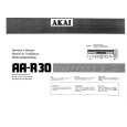 AKAI AA-R30 Owners Manual