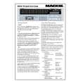 MACKIE SDR2496 Skrócona Instrukcja Obsługi