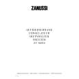 ZANUSSI ZV1020S Owners Manual