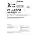 PIONEER KEH-P601-2 Instrukcja Serwisowa