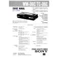 SONY WMTCD6C Service Manual