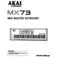 AKAI MX73 Owners Manual