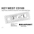 BLAUPUNKT KEY WEST CD169 Owners Manual