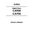 KAWAI CA750 Owners Manual