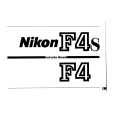 NIKON F4S Owners Manual