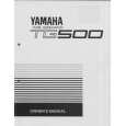 YAMAHA TG500 Owners Manual