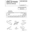 KENWOOD KRC677 Manual de Servicio