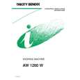 TRICITY BENDIX AW1460W Manual de Usuario