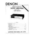 DENON DRA-550 Manual de Servicio