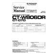 PIONEER CT-W806DR Service Manual