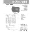 SONY ICF7601/L Service Manual