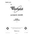 WHIRLPOOL LA3400XPW0 Catálogo de piezas