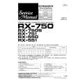 PIONEER RX-551 Service Manual