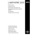 AEG LTH3200-WSA Owners Manual