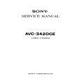 SONY AVC3420CE Service Manual