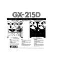 AKAI GX-215D Owners Manual