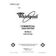 WHIRLPOOL CGE2791KQ0 Parts Catalog