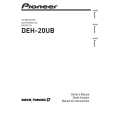 PIONEER DEH-20UB/XS/UC Manual de Usuario