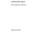 AEG Competence 3058 B W Owners Manual