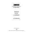 ZANUSSI ZCM930X Owners Manual