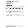 PIONEER PDK-50HW2A Instrukcja Serwisowa