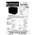 HITACHI HTY-3300D Instrukcja Serwisowa