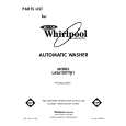 WHIRLPOOL LA5610XTW1 Parts Catalog