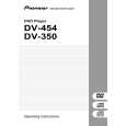 PIONEER DV-454-S/WVXU Owners Manual