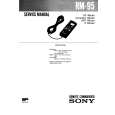 SONY RM95 Instrukcja Serwisowa