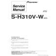 PIONEER S-H310V-W/XDCN Instrukcja Serwisowa