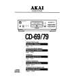 AKAI CD-69 Owners Manual