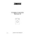 ZANUSSI TDS281W Owners Manual