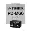 FISHER PD-M66 Service Manual