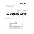 TEAC AG-V4200 Service Manual