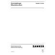 ZANKER KE2091 Owners Manual