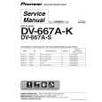 PIONEER DV-667A-S/BKXJ Service Manual