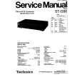 TECHNICS STG90 Service Manual