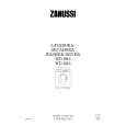 ZANUSSI WD1010 Owners Manual