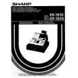 SHARP ER-1910 Instrukcja Obsługi