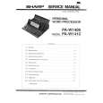 SHARP PA-W1400 Service Manual