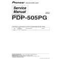 PIONEER PDP505PG Service Manual