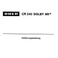 UHER CR240DOLBYNR Owners Manual