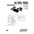 SONY ACV60/A Service Manual