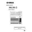 YAMAHA MG10-2 Manual de Usuario