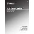 YAMAHA RX-V620RDS Owners Manual