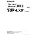 PIONEER SSP-LX61/XTM/CN5 Service Manual PIONEER SSP-LX61/XTM/CN5 Service Manual