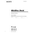 SONY MDS-JE770 Manual de Usuario