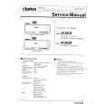 CLARION VCZ625 Service Manual
