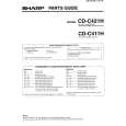 SHARP CD-C421H Katalog Części